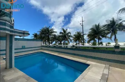 Apartamento frente mar com 3 dormitórios, com lazer, r$ 900.000 à vista ou financiamento bancário