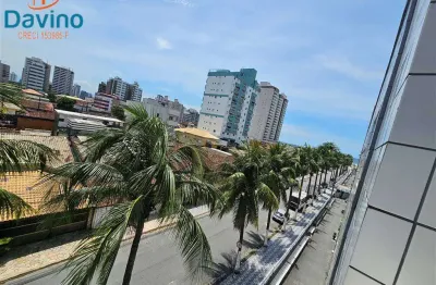 180mil - kitao com mobilia frente rua vista mar 100metros do mar vila mirim