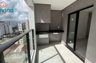 630mil - apartamento 02 dormitórios com 2 suites, 92,55m², com terraço gourmet e churrasqueira a carvão.
