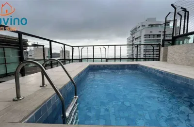 4,5milhao - cobertura alto padrão 3 suites closet hidro vista mar do canto do forte - 100metros da praia. maravilhoso imóvel.