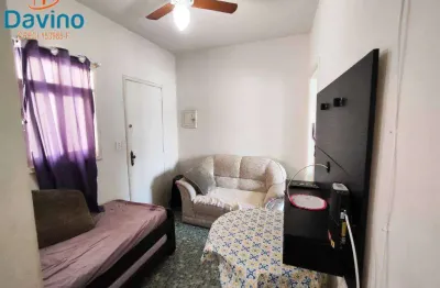 200mil - apartamento 1 dormitório - 100 metros da praia da vila tupi.