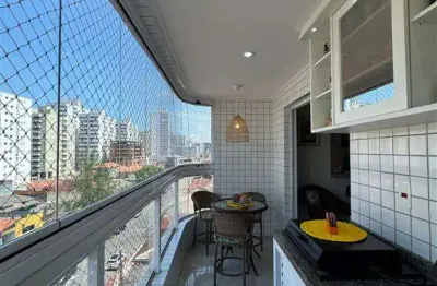 $489 mil . apartamento 2 dorm. com 1suíte, sacada gourmet, lazer completo. pronto para morar! praia da aviação.