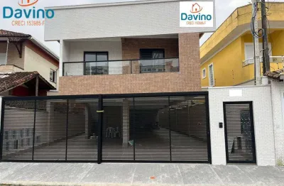 380mil casa de condominio nova com amplo quintal em 'u', fino acabamento próximo a praia da aviação.