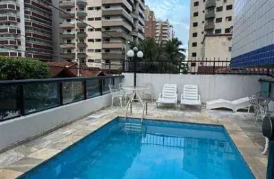 1 dormitório com sacada vista livre, piscina, localizado a 180 metros da praia da ocian r$295.000 à vista ou pelos bancos
