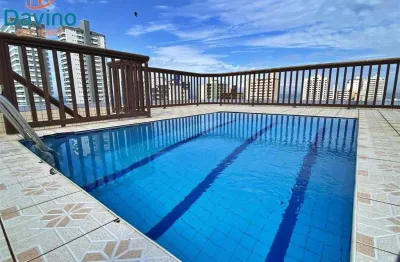 330 mil - apartamento 1 quarto suíte, sacada com vista mar!