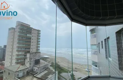 Predio frente mar apartamento mobiliado e decorado sol da manha vista mar livre e definitiva sacada com churrasqueira lazer completo