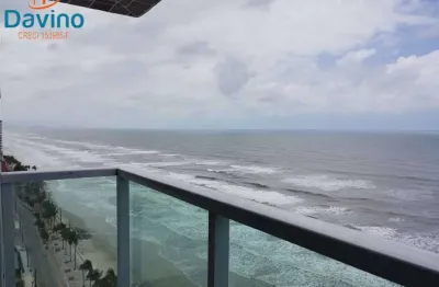 3 dormitórios frente mar, com varanda gourmet, lazer completo em mongaguá por apenas r$550.000 à vista
