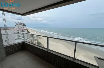 De 785mil por 735mil apartamento frente mar andar alto sacada com churrasqueira a carvão.