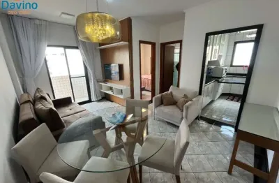 75mil entrada saldo pelos bancos. - apartamento andar alto mobiliado 1 dormitório sacada sala dois ambientes elevador praia da vila guilhermina