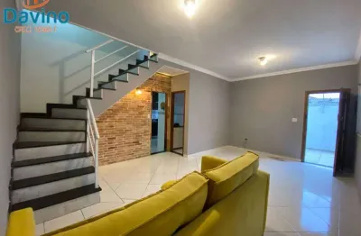 752mil - lindo sobrado, 3 dormitórios | boqueirão, praia grande/sp.