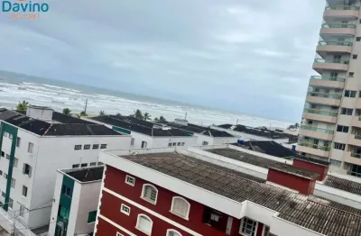 Apartamento 2 dormitórios(1 suite) vila tupi – 50 metros da praia – andar alto com vista definitiva da praia – com 2 sacadas – 98,00m² área útil – sala 3 ambientes. predio com piscina e salão de jogos