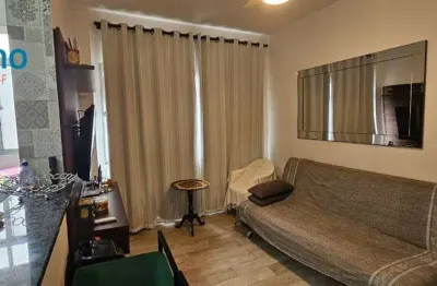 Lindo apartamento 1 dormitório, mobiliado, no canto do forte.