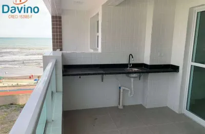 400mil apartamento com vista mar definitiva mongagua 2 dormitórios um deles suíte lazer completo pé na areia