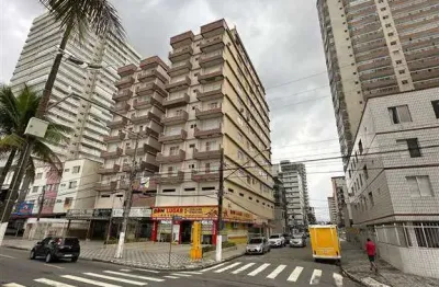 320mil apartamento em predio frente mar - 1 dormitório elevador praia da 
aviação