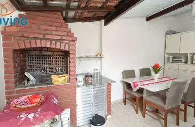 480mil - Casa térrea geminada 2 dormitórios 2 vagas espaço churrasqueira