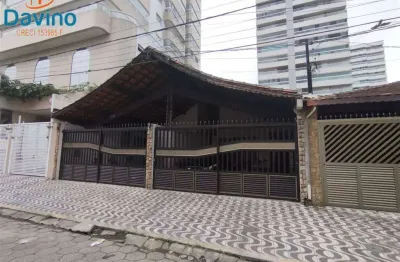 690mil - casa geminada 3 dormitórios um suíte - ampla - 300m da praia da aviação