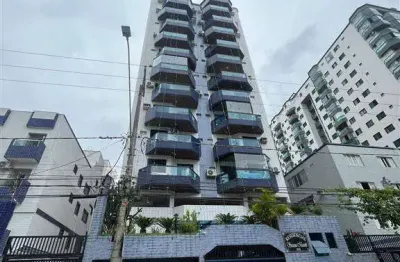 365mil com plano de 75mil de entrada e saldo de 290mil pelos bancos apartamento próximo ao mar do canto do forte - sacada - vai ser entregue com pintura nova - elevador