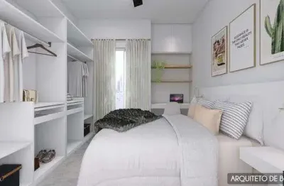 Apartamento com 1 quarto(s) e 1 banheiro(s) para alugar, 27 m² por r$ 1129 / mês