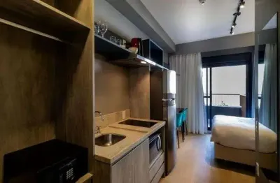 Apartamento com 1 quarto(s) e 1 banheiro(s) para alugar, 26 m² por r$ 3900 / mês