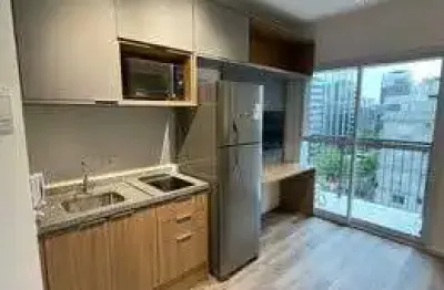 Kitnet/ studio com 1 quarto(s) e 1 banheiro(s) para alugar, 24 m² por r$ 5000 / mês
