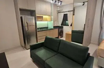 Kitnet/ studio com 1 quarto(s) e 1 banheiro(s) para alugar, 30 m² por r$ 2000 / mês