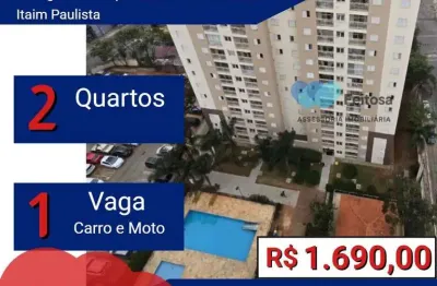Apartamento com 2 quarto(s) e 1 banheiro(s) para alugar, 52 m² por r$ 1690 / mês