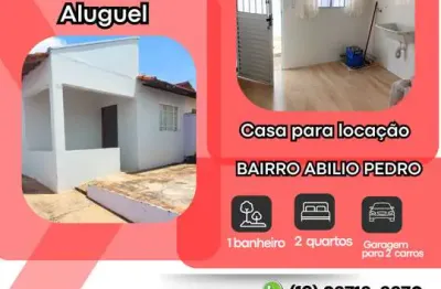 Casa com 2 Quarto(s) e 1 banheiro(s) para Alugar, 120 m² por R$ 1784 / Mês
