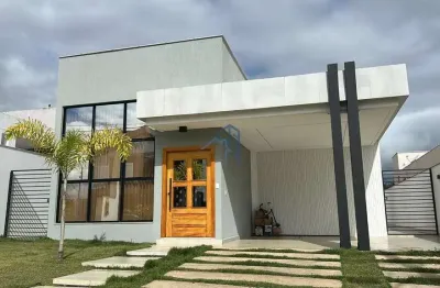 Casa em condomínio fechado com 3 quartos à venda na rodovia ba quadra k lote 11, 265, alphaville, vitória da conquista por r$ 1.000.000