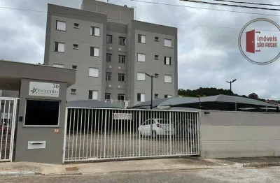 Apartamento à venda, 51 m² por r$ 260.000,00 - jardim brasília - são roque/sp