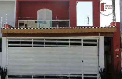 Sobrado com 3 dormitórios à venda, 280 m² por r$ 780.000,00 - jardim flórida - são roque/sp