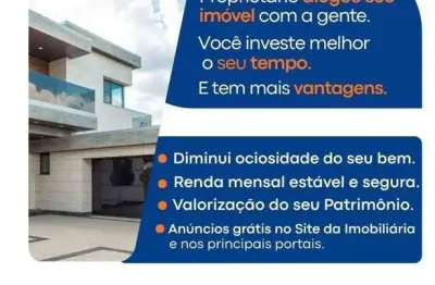 Com uma pequena taxa de administração mensal. tem um serviço de qualidade, transparência e total acompanhamento. vistoria do imóvel com laudo e foto.