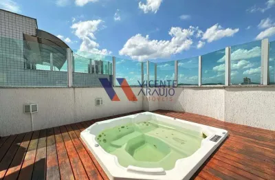 Cobertura duplex com 3 quartos, spa e 02 vagas de garagem à venda no bairro jardim da cidade em betim.
