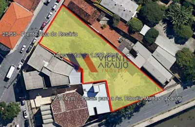 Área comercial, frente rua rosário e av. edmeia mattos lazzarotti