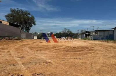 Área de 2500m² de esquina, a poucos metros da br 381, com doca pronta, para locação ou bts
