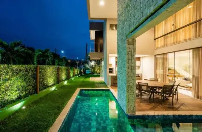 Casa em condomínio fechado com 4 quartos à venda na rodovia ba-099 - estrada do côco, abrantes, camaçari por r$ 3.750.000