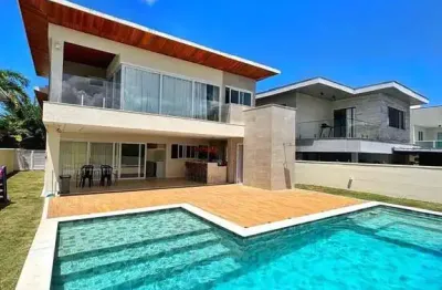 Casa com 5 quartos à venda na rua das alpinéas, alphaville ii, salvador por r$ 4.990.000