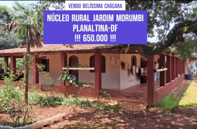Vendo belíssima chácara núcleo rural jardim morumbi !!!