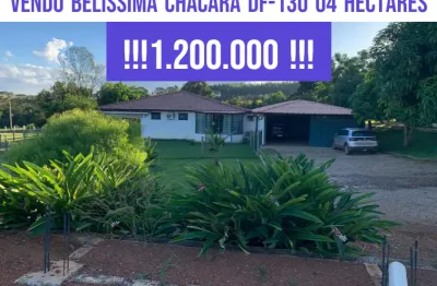 Vendo belíssima chácara df-130 04 hectares !!!1.200.000!!!