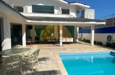 Casa em condomínio para venda em guarujá, jardim acapulco, 4 dormitórios, 4 suítes, 5 banheiros, 2 vagas