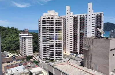 Cobertura para venda em guarujá, praia das astúrias, 3 dormitórios, 3 suítes, 3 banheiros, 1 vaga