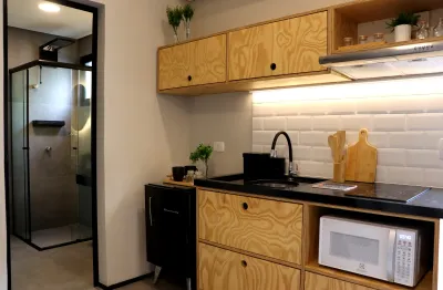 Loft / stúdio mobiliado e equipado para alugar - cic/ecoville