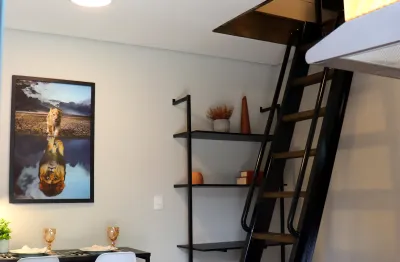 Loft / stúdio mobiliado e equipado para alugar - cic/ecoville