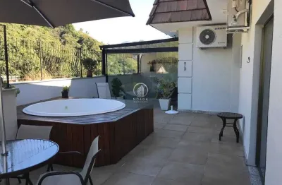 Apartamento cobertura duplex em várzea, teresópolis/rj