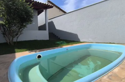 Casa  à venda com piscina, 02 quartos no jardim miramar em aparecida de goiânia/go