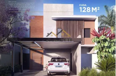 Casa em condomínio fechado com 3 quartos à venda no santa rosa, piracicaba  por r$ 884.000