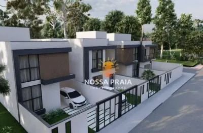 Sobrado com 3 dormitórios à venda, 93 m² por r$ 504.000,00 - residencial príncipe - itapoá/sc