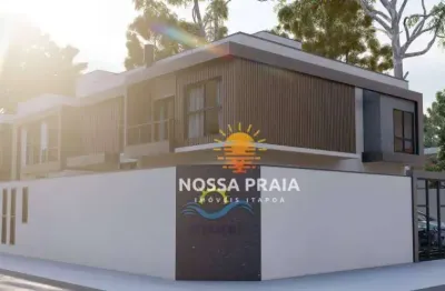 Sobrado com 3 dormitórios à venda, 105 m² por r$ 562.000,00 - residencial príncipe - itapoá/sc