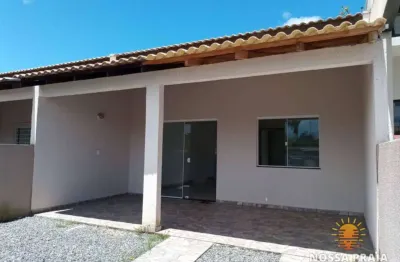 Casa com 2 dormitórios à venda, 74 m² por r$ 270.000,00 - brandalize - itapoá/sc