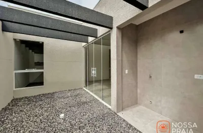 Pronta pra morar! casa com 3 dormitórios à venda, 60m² por r$ 280.000 - são josé - itapoá/sc