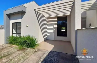 Casa com 3 dormitórios à venda, 94 m² por r$ 499.000,00 - praia do imperador - itapoá/sc